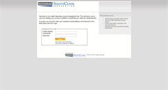 Desktop Screenshot of healthclaim.ca